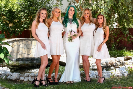 Taurus, Olivia Austin, Kat Dior, Kenzie Taylor and Harley Jade